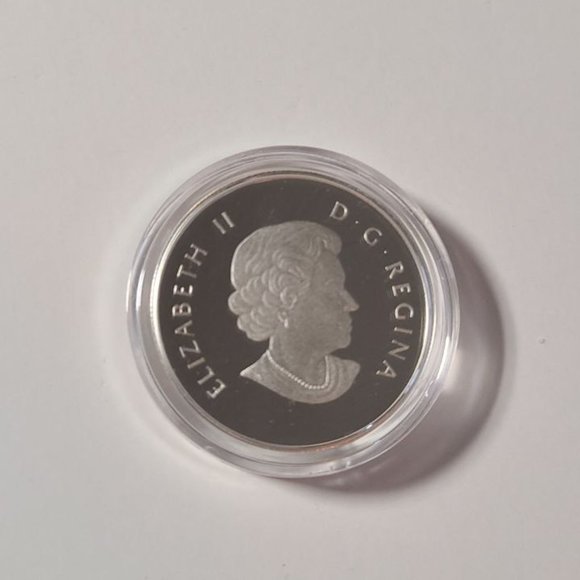 2013 $10 Fine Silver Proof Coin with Red Enamel - Partridge in a Pear Tree - Picture 2 of 2